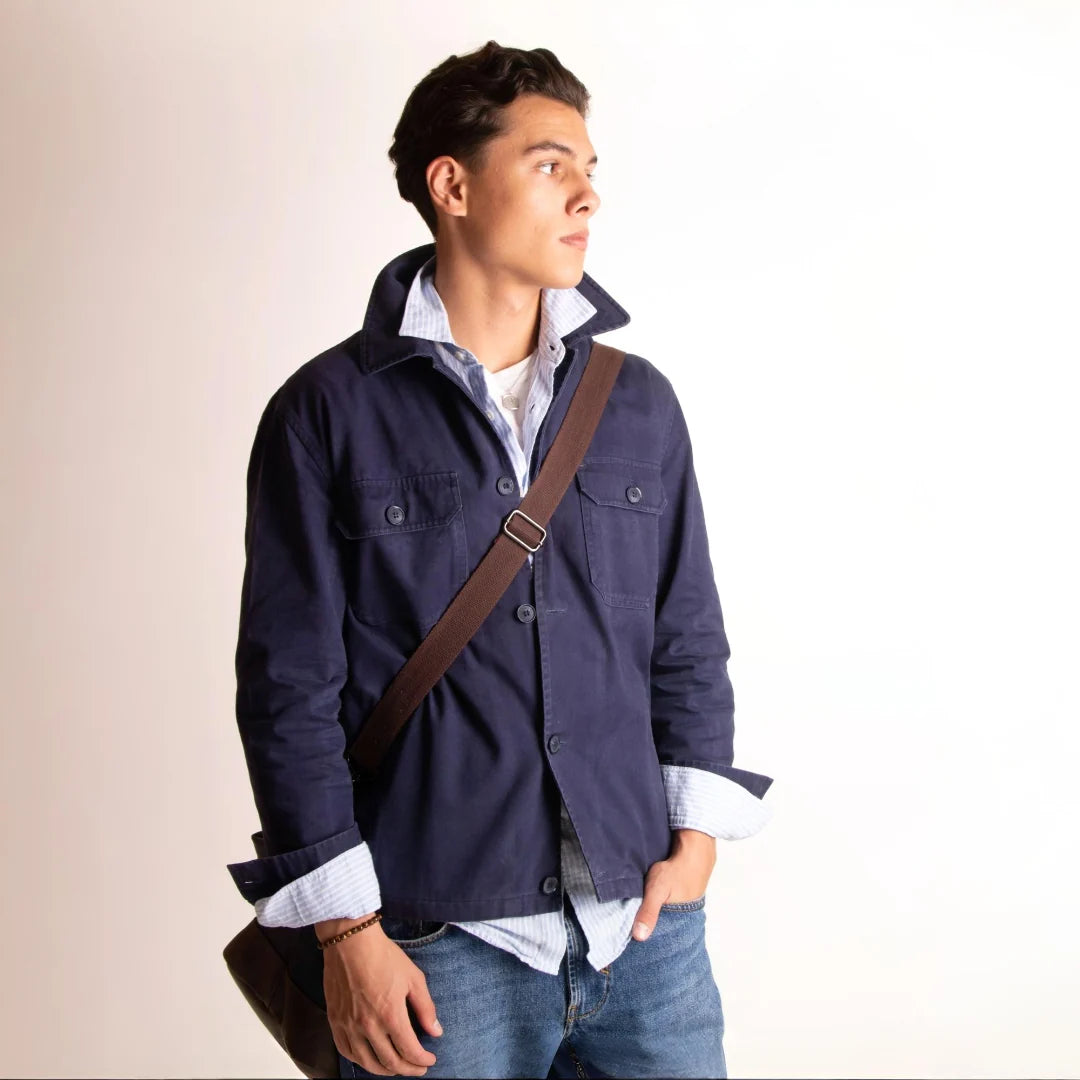 Navy Overshirt