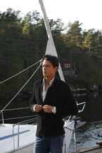 cashmere 3-ply cardigan